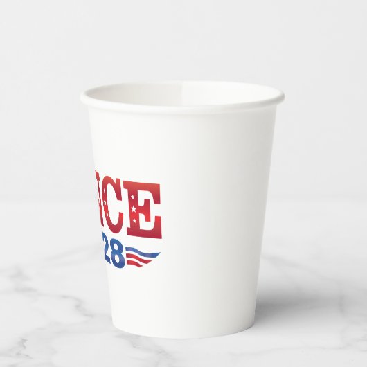 JD Vance President 2028 (bs) Pappbecher (Links)