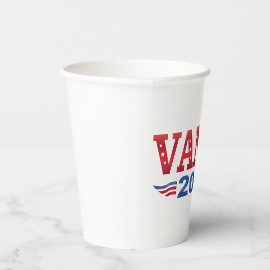 JD Vance President 2028 (bs) Pappbecher (Rechts)