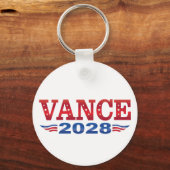 JD Vance President 2028 (bs) Schlüsselanhänger (Vorderseite)