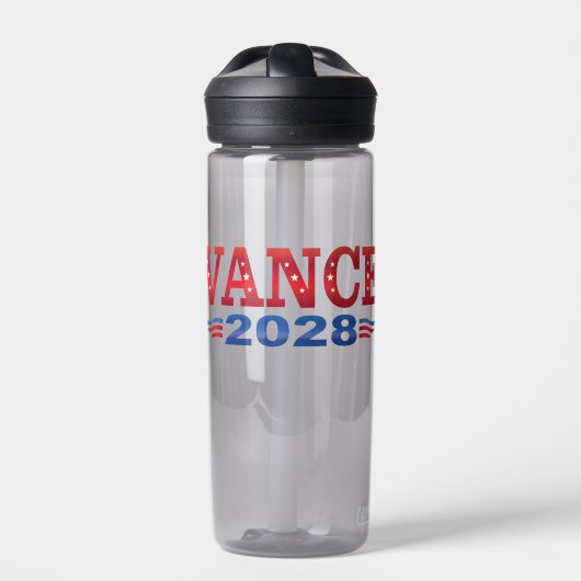 JD Vance President 2028 (bs) Trinkflasche (Vorderseite)