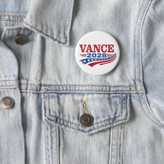JD Vance President 2028 Button (Beispiel)