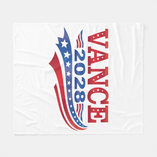 JD Vance President 2028 Fleecedecke (Vorderseite (Horizontal))
