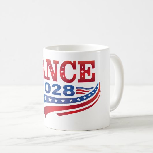 JD Vance President 2028 Kaffeetasse (VorderseiteRechts)