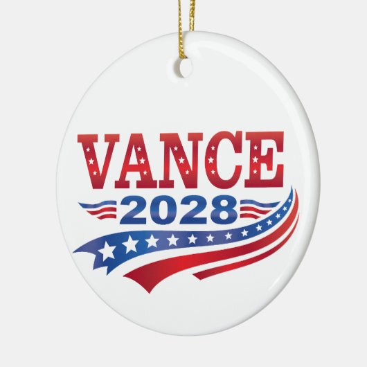JD Vance President 2028 Keramik Ornament (Links)
