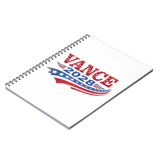 JD Vance President 2028 Notizblock (Linke Seite)