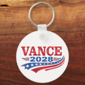 JD Vance President 2028 Schlüsselanhänger (Vorderseite)