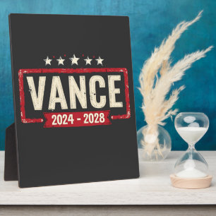 Jd Vance Trump Wahl 2028 Präsident Abstimmung Fotoplatte