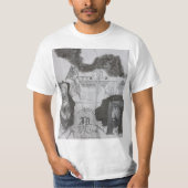 JD zeigt JWU einen Dap T-Shirt (Vorderseite)