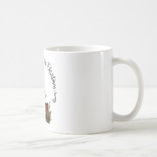 Jdaho Kariert Zuhause zu Weihnachten Kaffeetasse