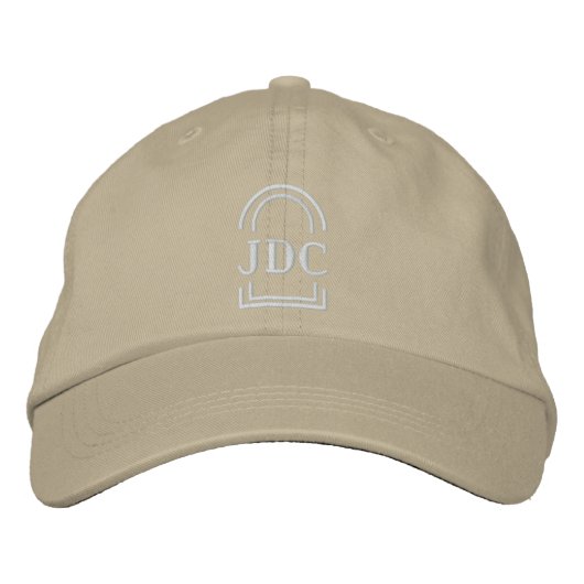 JDC-StickHat Bestickte Baseballkappe (Vorderseite)