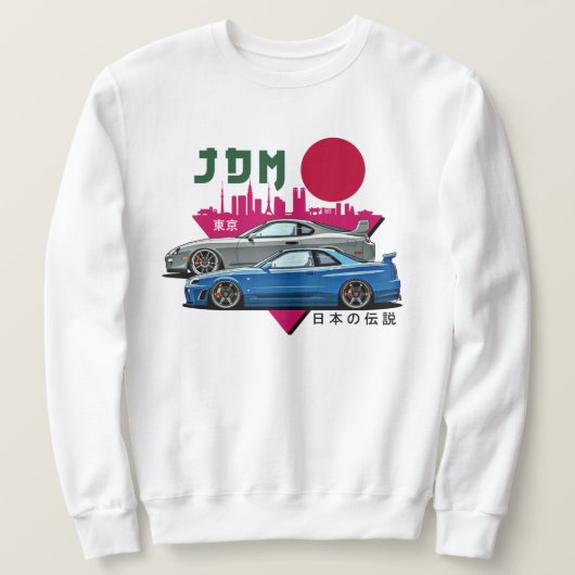 JDM Artentwurf Sweatshirt (Design vorne)