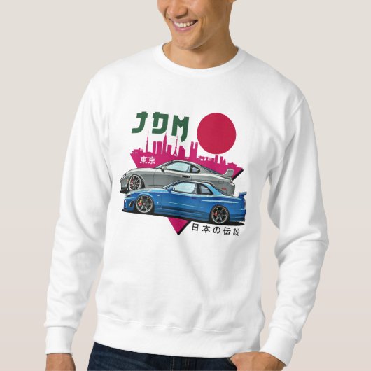 JDM Artentwurf Sweatshirt (Vorderseite)
