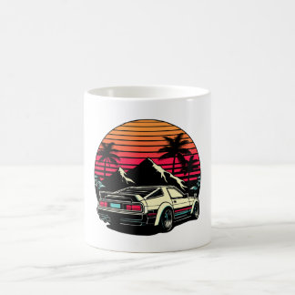 JDM-Auto Japanischer Retro Car Racing Drifting Leg Kaffeetasse