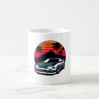 JDM-Auto Japanischer Retro Car Racing Drifting Leg Kaffeetasse
