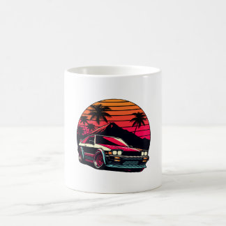 JDM-Auto Japanischer Retro Car Racing Drifting Leg Kaffeetasse