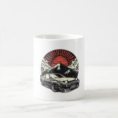 JDM-Auto Japanischer Retro Car Racing Drifting Leg Kaffeetasse (Mittel)