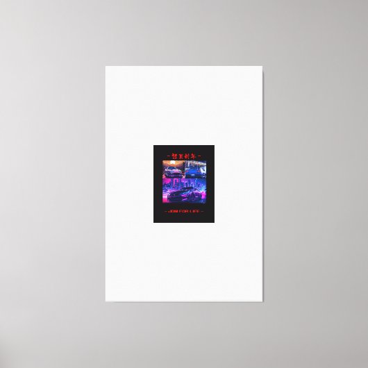 JDM Car Collection Canvas Print Wall Art Leinwanddruck (Vorderseite)