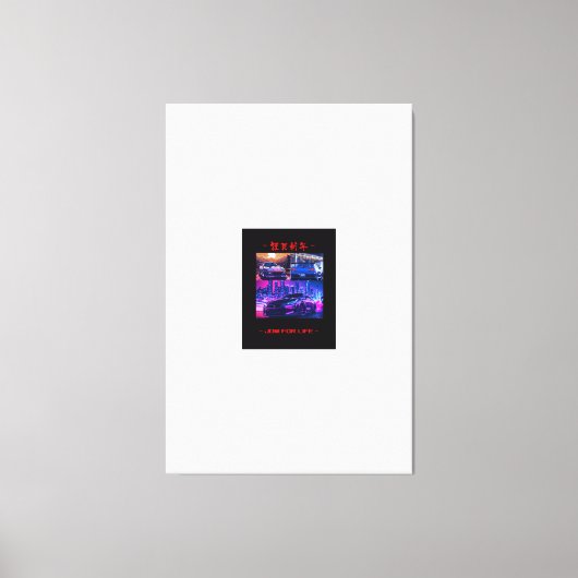 JDM Car Collection Canvas Print Wall Art Leinwanddruck (Vorderseite)