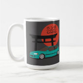JDM Hatch Legend Torii Sunset Street Culture Kaffeetasse (Links)