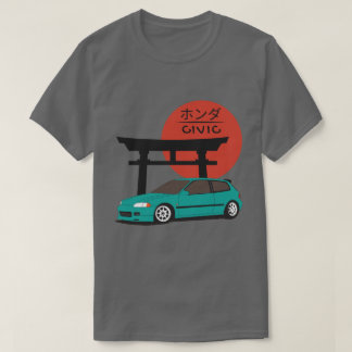 JDM Hatch Legend Torii Sunset Street Culture T-Shirt