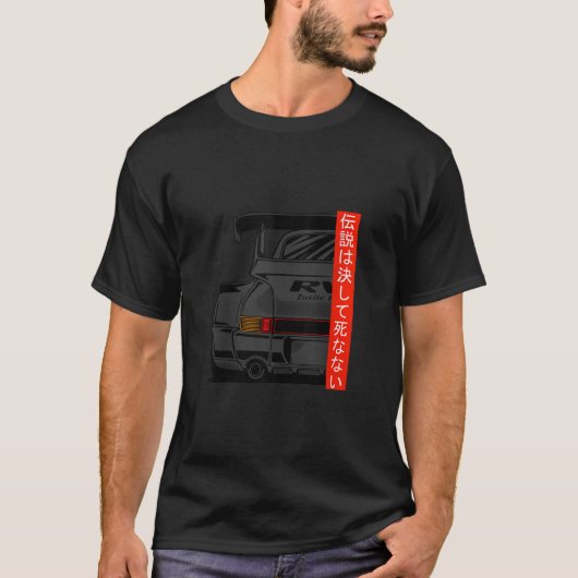 JDM Japanischer Inlandsmarkt Rwb Tuning Classic Ca T-Shirt (Vorderseite)