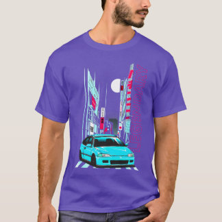 JDM-Legende Retro-Gaming-Rennwagen-tuning Auto eg6 T-Shirt