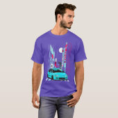 JDM-Legende Retro-Gaming-Rennwagen-tuning Auto eg6 T-Shirt (Vorne ganz)