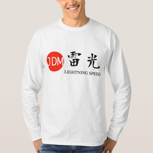 JDM Lightning speed T-Shirt (Vorderseite)