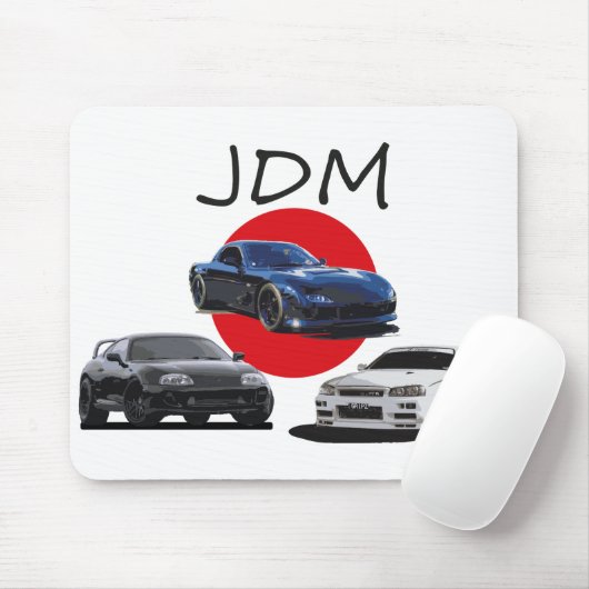 JDM Mäusematte Mousepad (Mit Mouse)