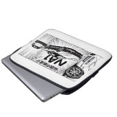 JDM NSX NA1 Manga-Stil Laptop-Hülle Laptopschutzhülle (Vorne Knopf)