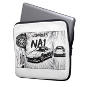 JDM NSX NA1 Manga-Stil Laptop-Hülle Laptopschutzhülle (Vorderseite Links)