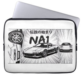 JDM NSX NA1 Manga-Stil Laptop-Hülle Laptopschutzhülle