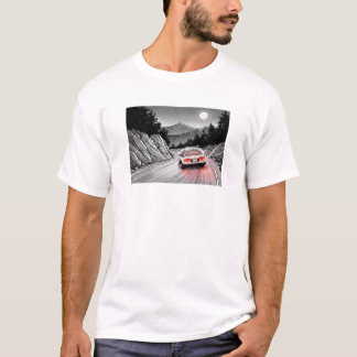 JDM Panda Manga-Stil Bergdrift T-Shirt