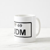 JDM Platten-Tasse Kaffeetasse (VorderseiteRechts)