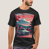 JDM Retro Japanese Car T - Shirt (Vorderseite)