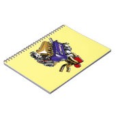 JDM SIX-CYLINDER TURBO MOTOR NOTIZBLOCK (Linke Seite)