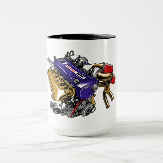 JDM SIX-CYLINDER TURBO MOTOR TASSE (Zentrum)
