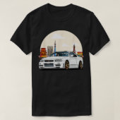 JDM Skyline R34 Tuning Japan Tokio Drift TShirt (Design vorne)