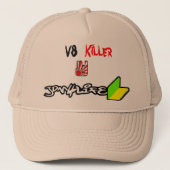 JDM über V8 Truckerkappe (Vorderseite)
