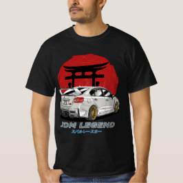 JDM White Subie Impreza WRX STi T - Shirt