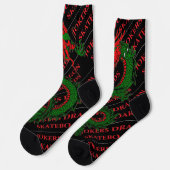 JDS New Dragons Fuß Socken (Linkes Detail)
