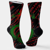 JDS New Dragons Fuß Socken (Gewinkelt)