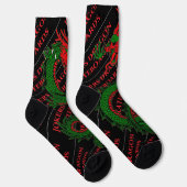 JDS New Dragons Fuß Socken (Rechts)