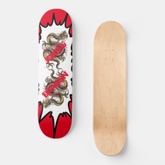 JDS OldDragons Skateboard (Vorderseite)