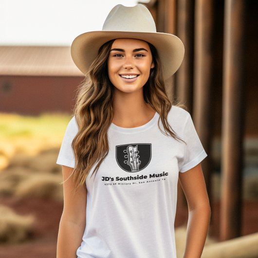 JDs Southside Music Store mit Adresse T-Shirt