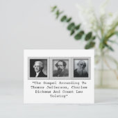 JDT Postcard Postkarte (Stehend Vorderseite)