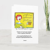 Je älter du wirst karte (Rückseite)