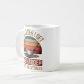 Je älter ich werde, desto schwerer fällt es mir, m kaffeetasse (Vorderseite Links)