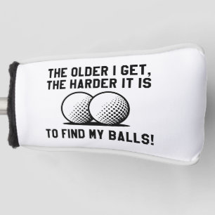 Je älter ich werde, desto schwieriger ist es, mein golf headcover