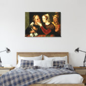 Je älter man wird, desto verrückter wird man leinwanddruck (Insitu (Schlafzimmer))